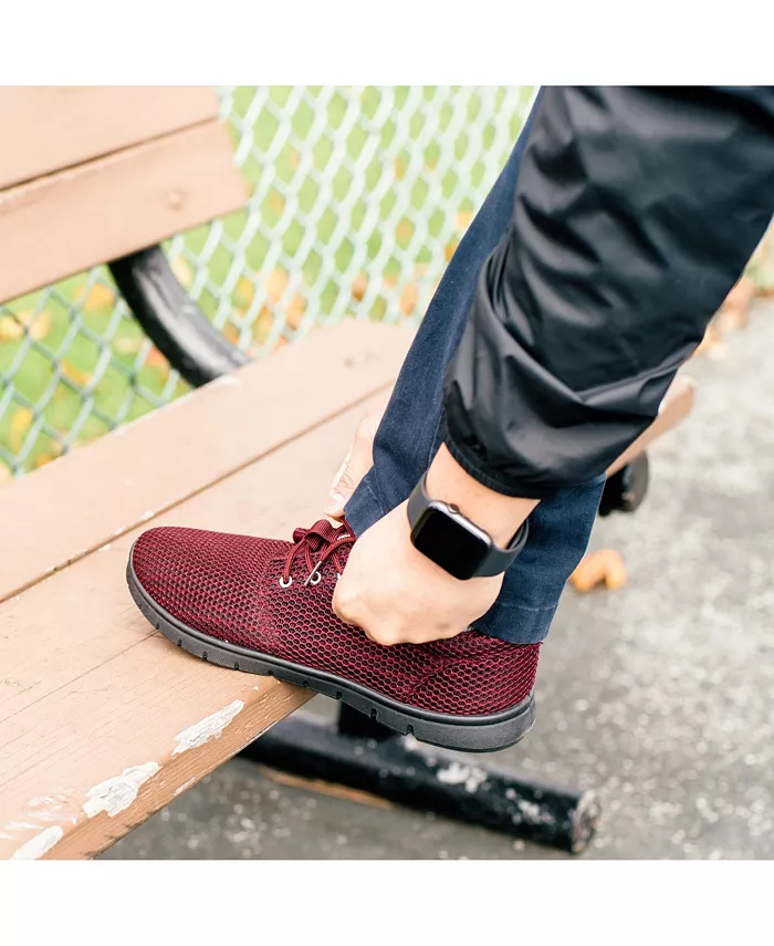 Мужские кроссовки Kilian Mesh Casual Shoes. Женские легкие кроссовки Trainer Alpine Swiss, красный — фото 4