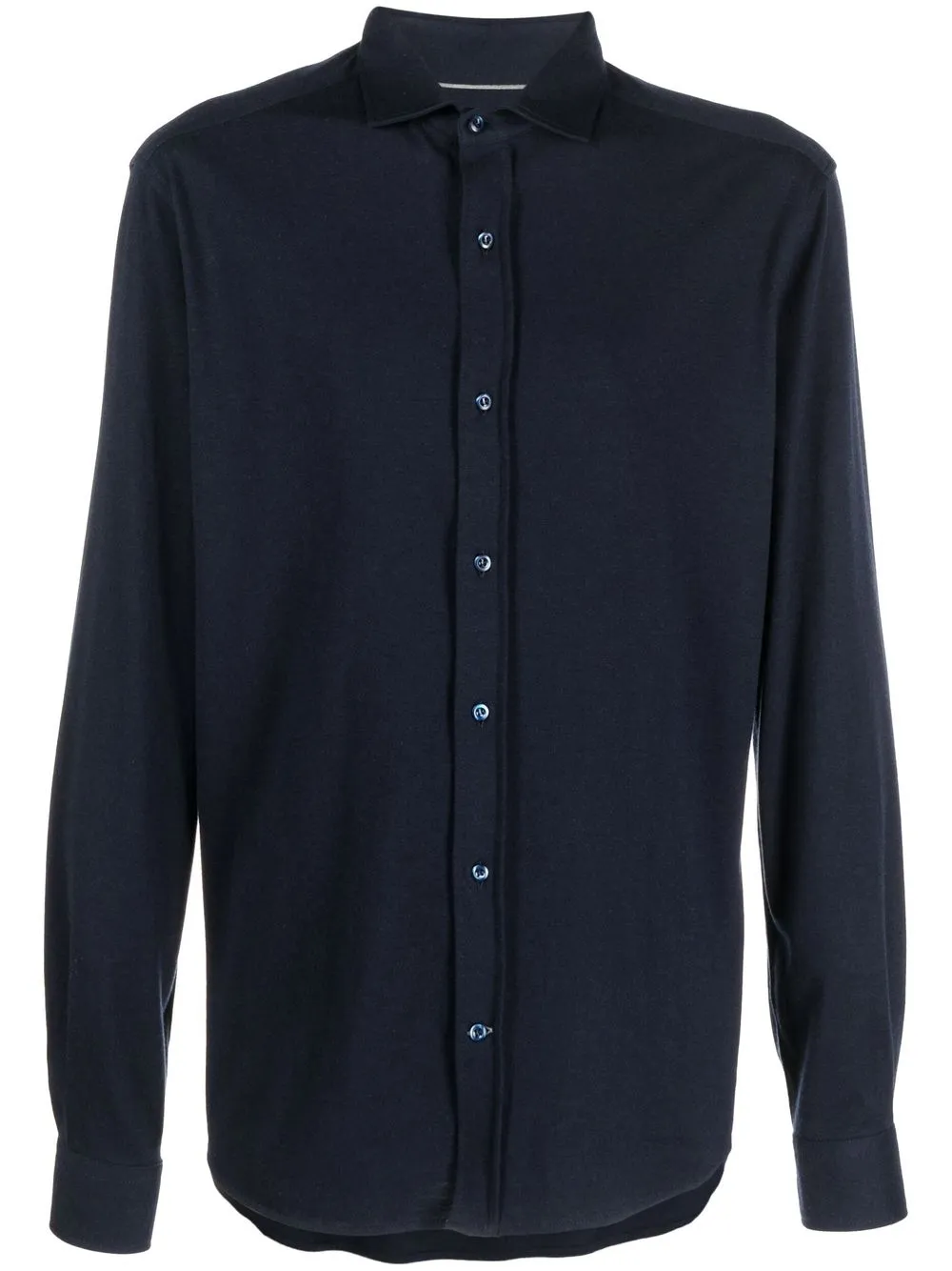 

Рубашка из джерси Brunello Cucinelli, синий