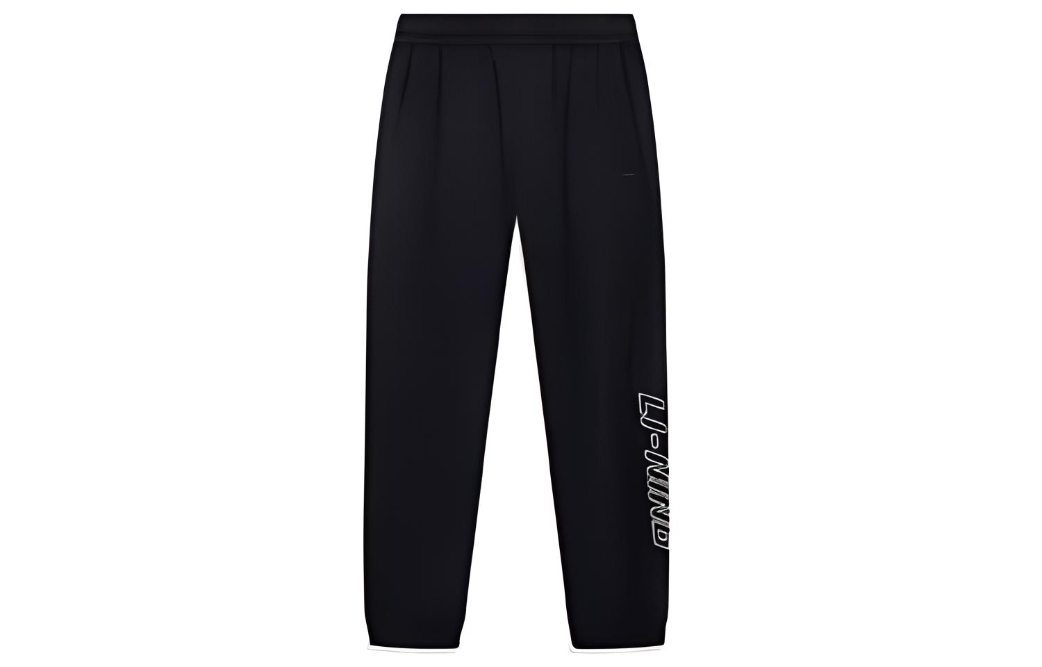 

Трикотажные спортивные штаны мужские LINING, черные