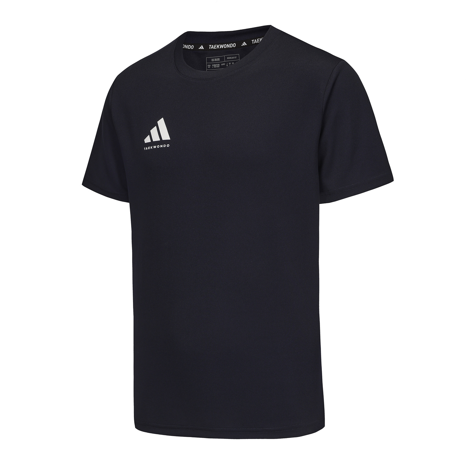 Adidas Футболка унисекс темно-синяя — фото 3