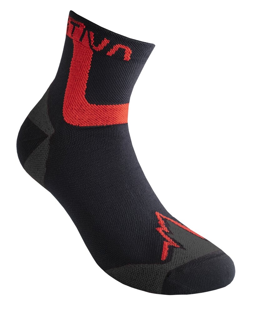 

Носки La Sportiva Ultra Running Black/Goji, красный