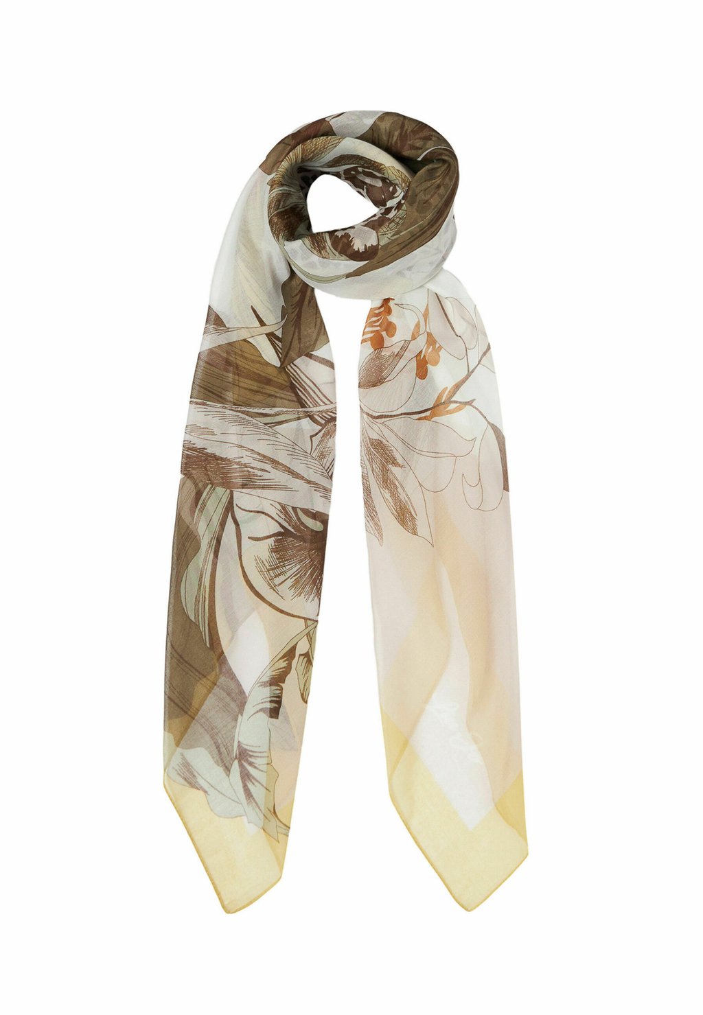 

Шарф WITH FLORAL PRINT LIU JO, светло-розовый