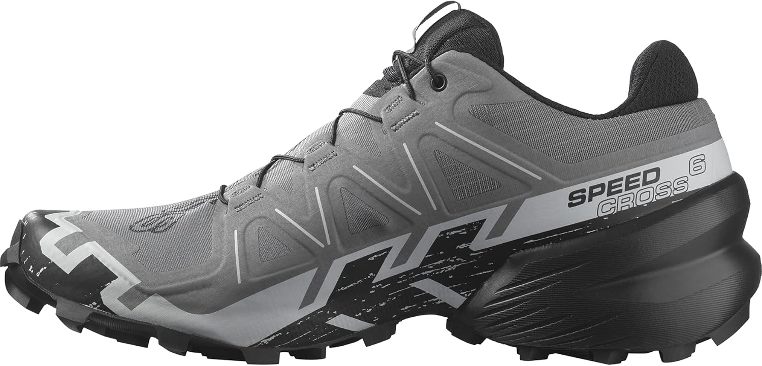 

Salomon мужские кроссовки Speedcross 6, Quiet Shade/Black/Pearl Blue