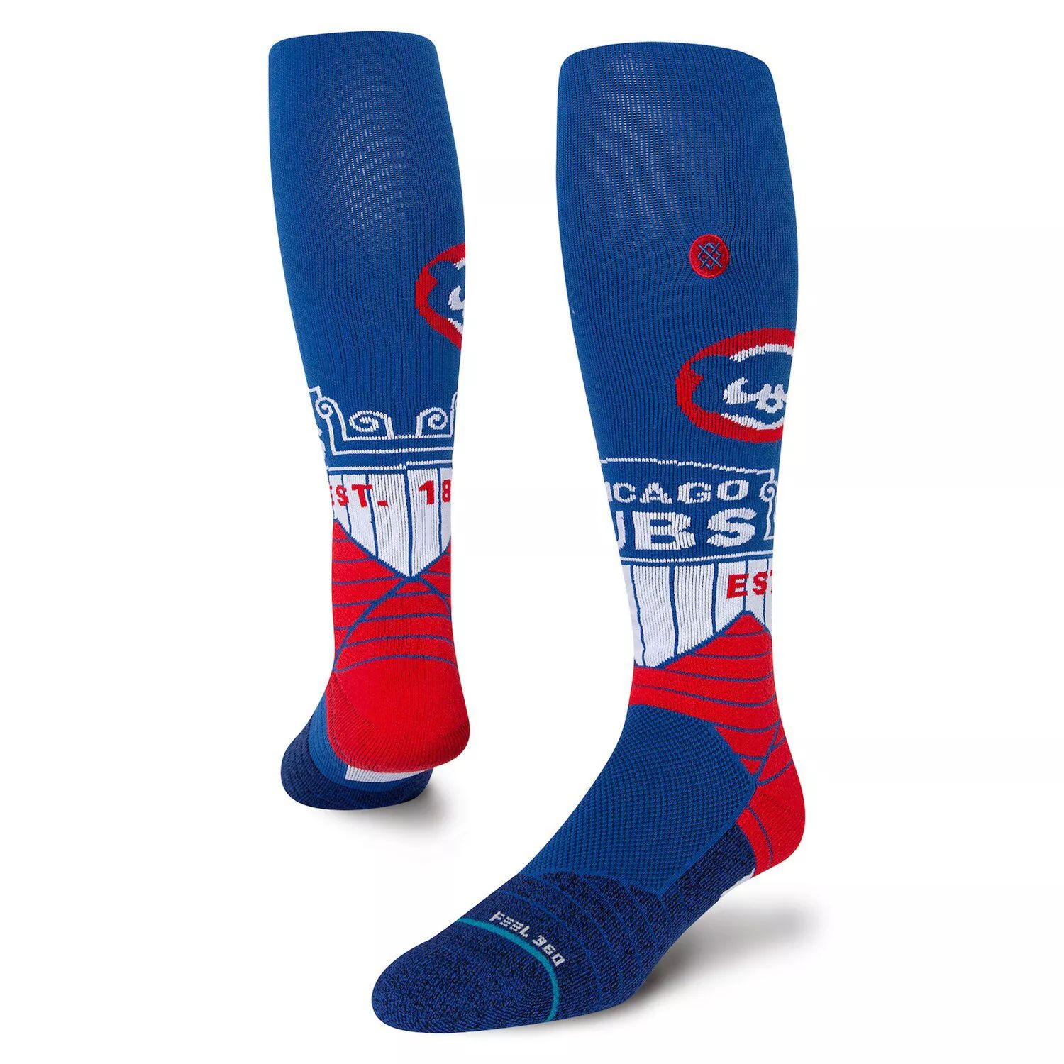 

Мужские носки-трубки Stance Chicago Cubs Cubby Bear Diamond Pro Team