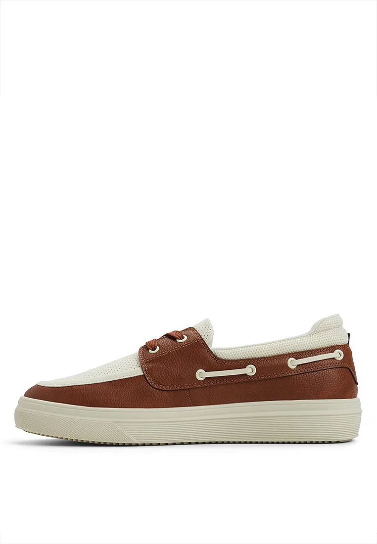 Туфли-лодочки Wildwave Boat Shoes, мужские Aldo, коньяк/мультиколор — фото 4