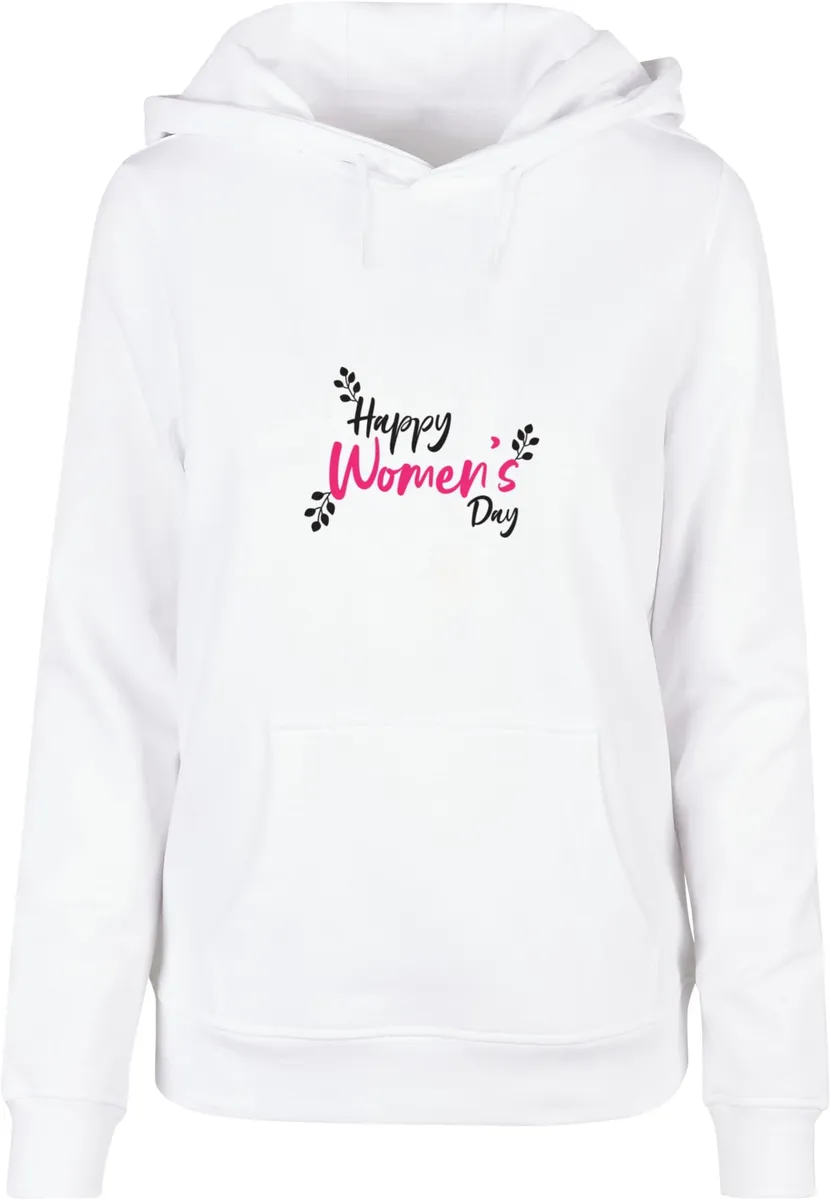 

Толстовка Merchcode " Merchcode Damen Ladies WD - Happy Women's Day Basic Hoody", белый