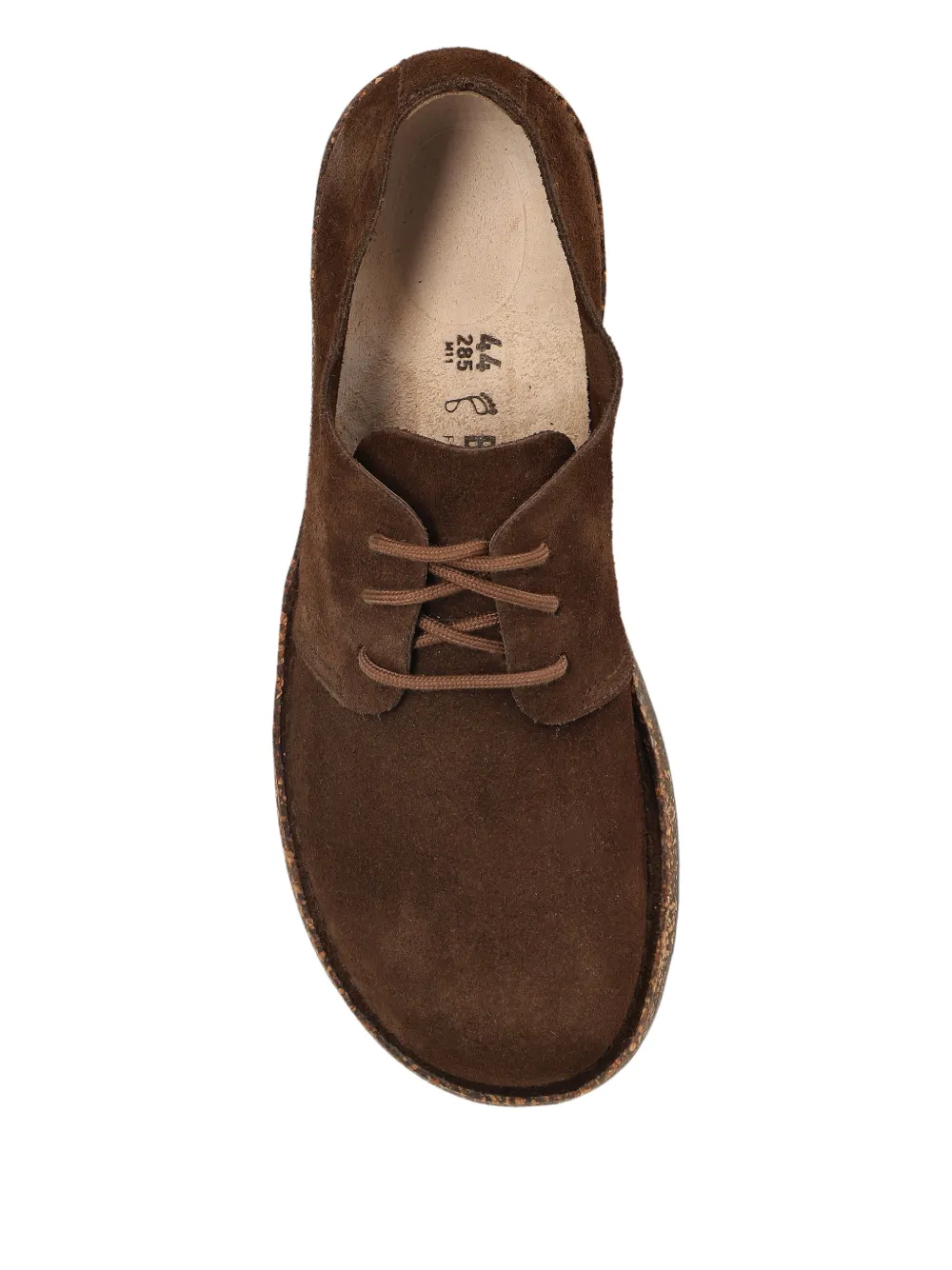Замшевые дерби Uppsala Birkenstock, коричневый — фото 4