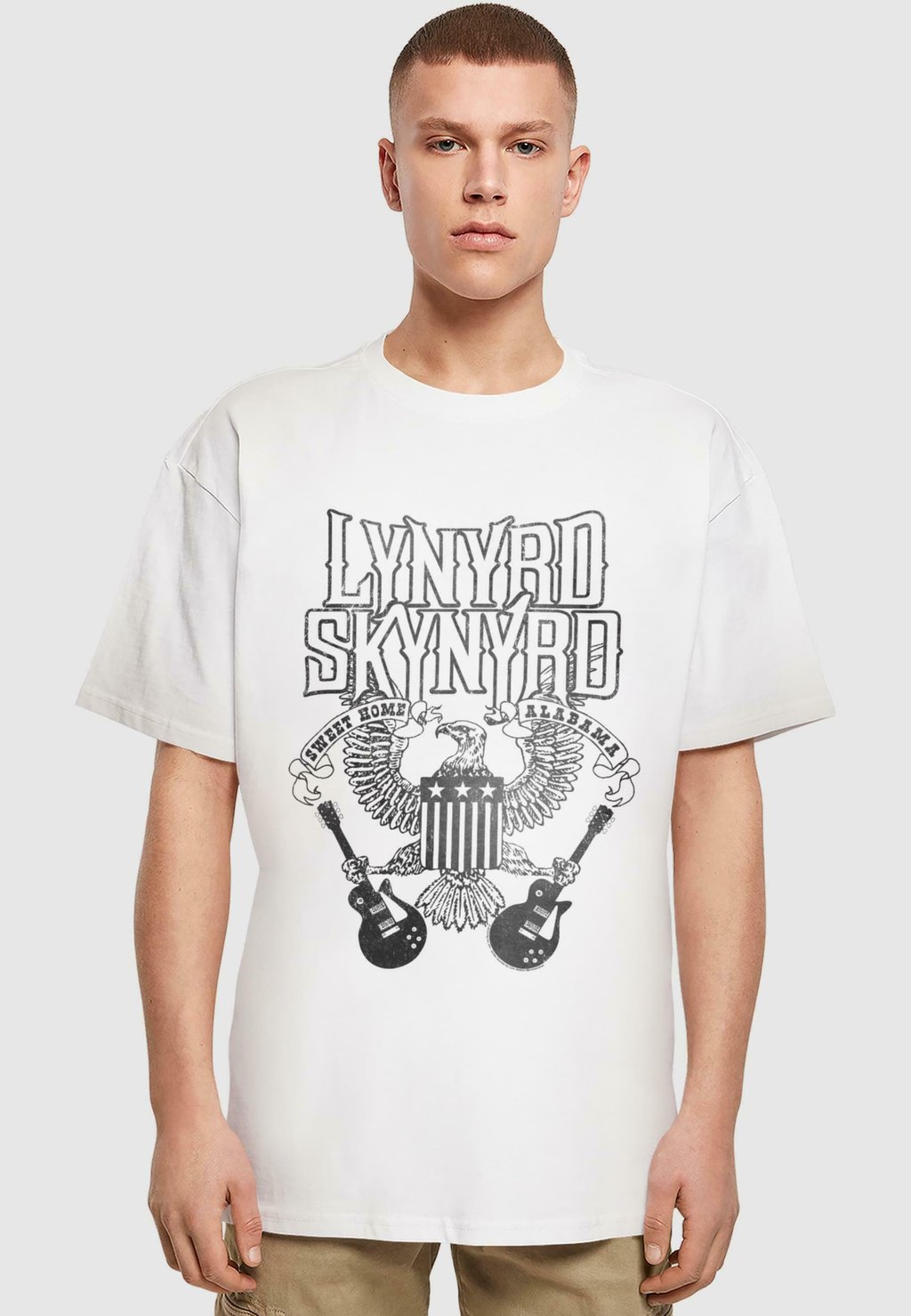

Футболка с принтом LYNYRD SKYNYRD SWEET HOME ALABAMA Merchcode, белый