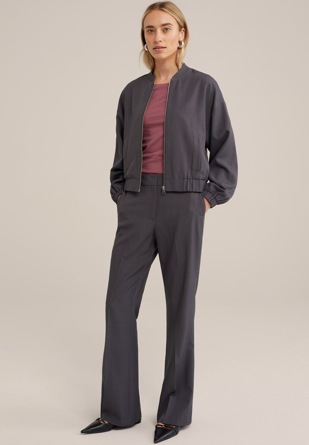 

Топ с длинными рукавами MET DRIEKWART WE Fashion, цвет Mottled Light Pink