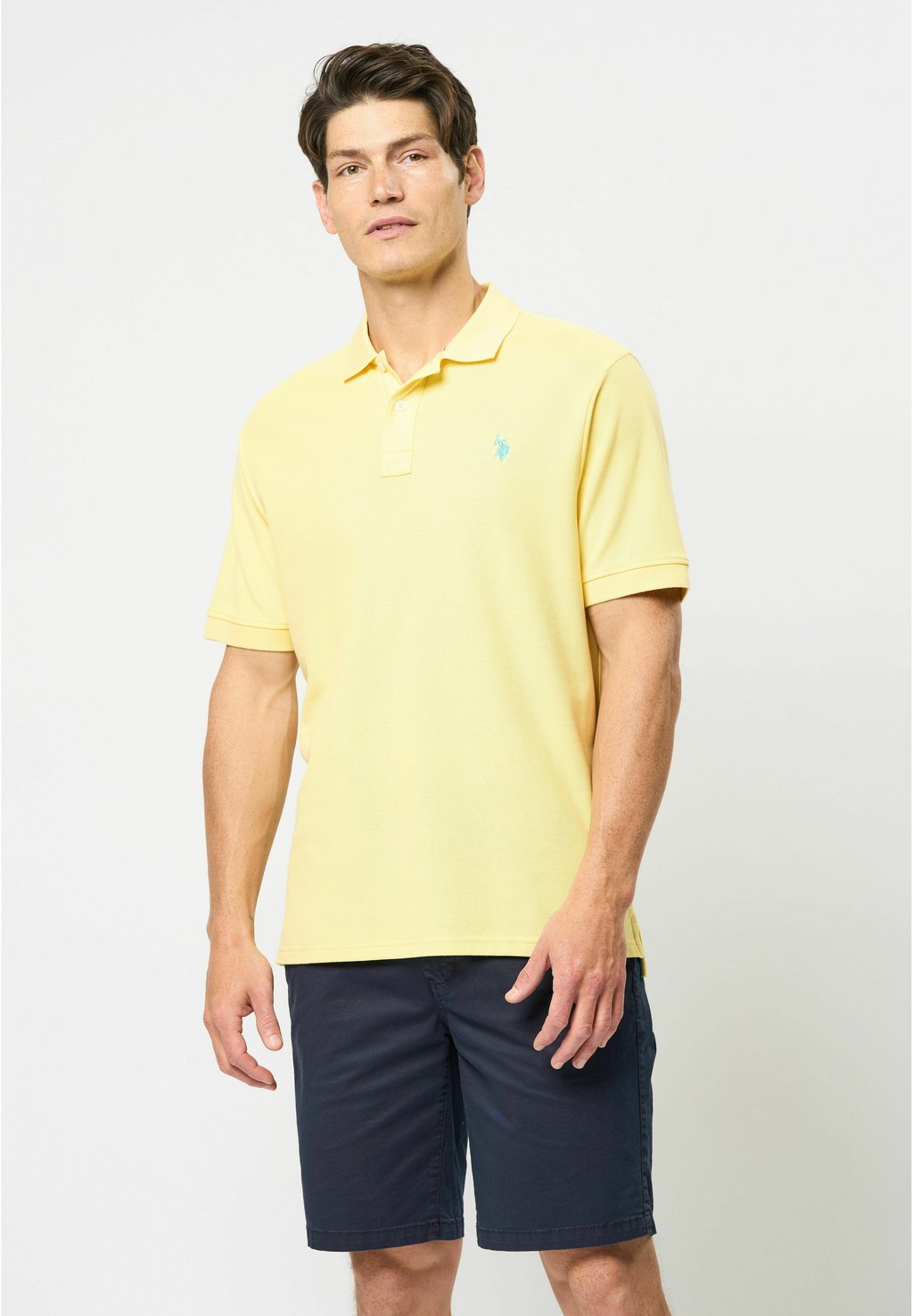 

Рубашка поло ALFRED U.S. Polo Assn., светло-желтый
