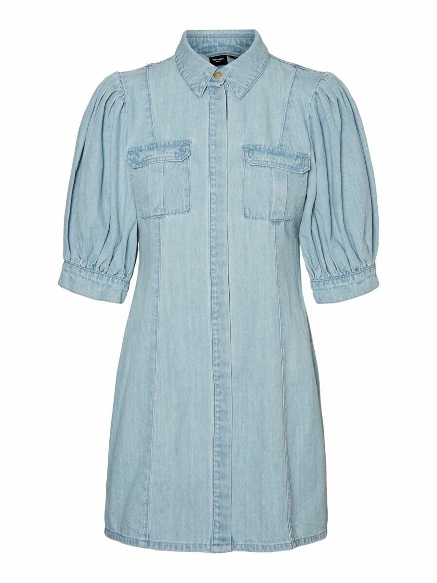 

Платье рубашка VERO MODA Shirt Dress, синий