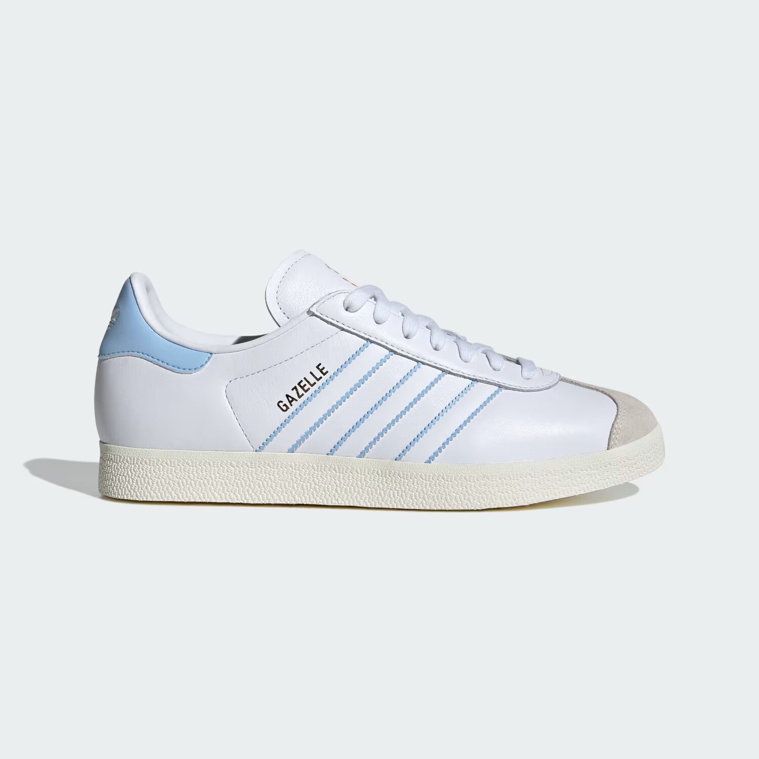 

Кроссовки Gazelle Аргентина Adidas, цвет Cloud White/Glow Blue/Off White