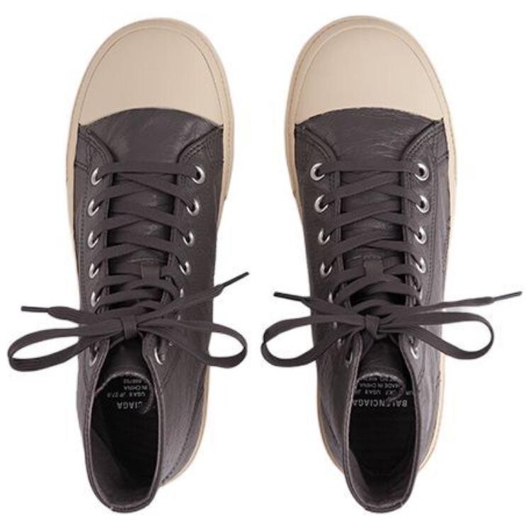 Кроссовки Balenciaga Skateboarding Shoes Men High-top Brown, коричневый — фото 2