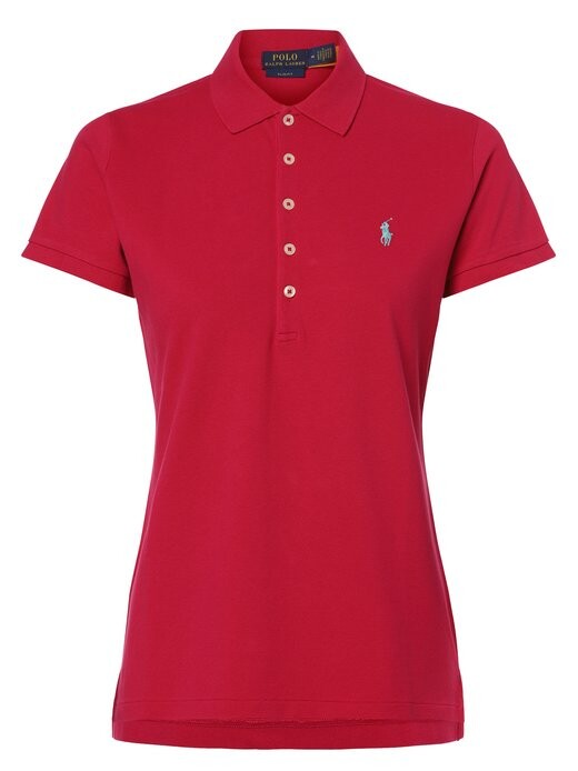 

Рубашка-Поло узкого кроя Polo Ralph Lauren, фуксия