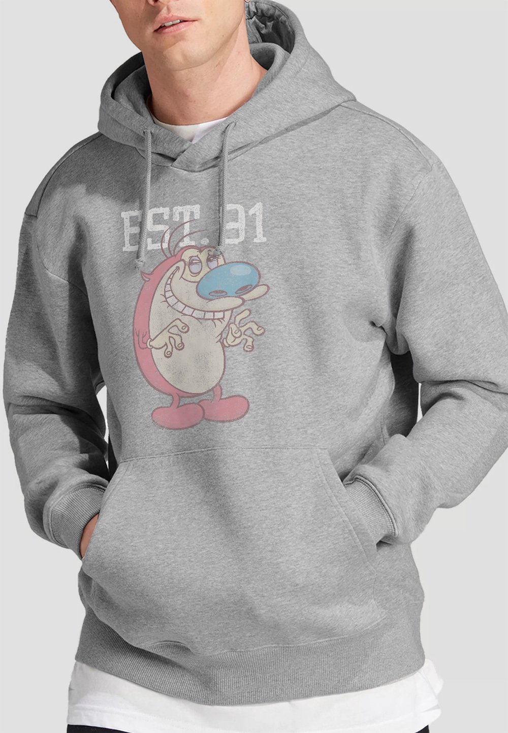 

Толстовка REN AND STIMPY STIMPY EST Cotton Soul, серый