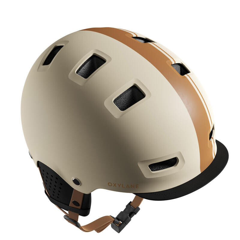 

Велосипедный шлем Btwin, цвет leinenbeige