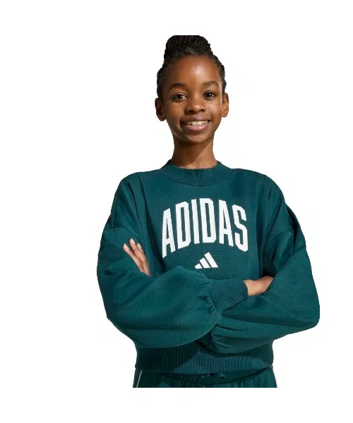 Толстовка Adidas с круглым вырезом — фото 3