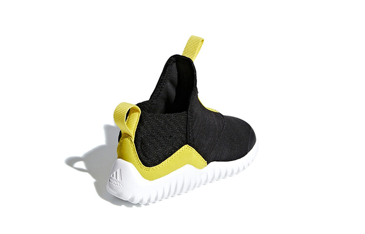 Кроссовки adidas Rapidazen I Toddler Shoes TD Low-top Black/Yellow/White — фото 4