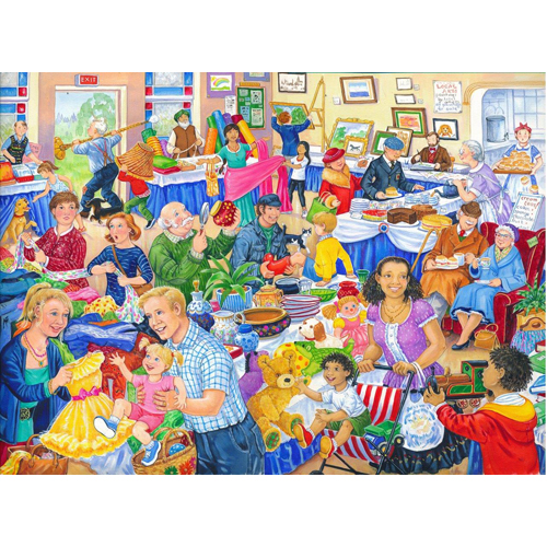 

Пазлы Jumble Sale Big 500 Puzzle
