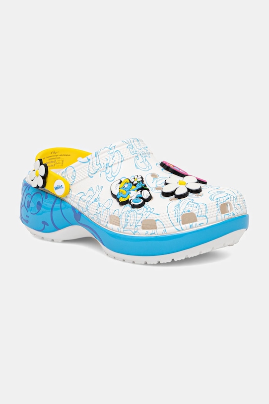 Сланцы Smurfs Platform Clog W Crocs, мультиколор