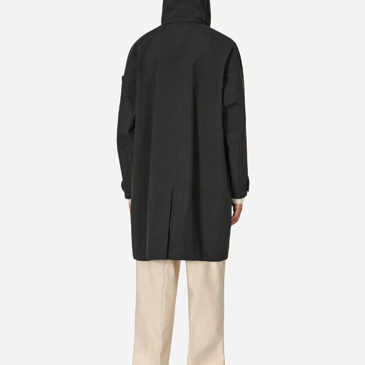 Куртка удлиненная Stone Island мужская, черный — фото 4