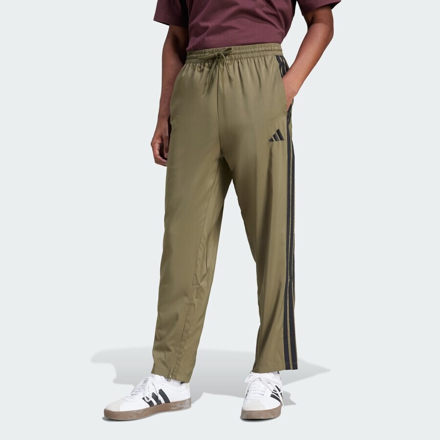 Длинные брюки ADIDAS SPORTSWEAR Regular Workout Pants Essentials, хаки — фото 2