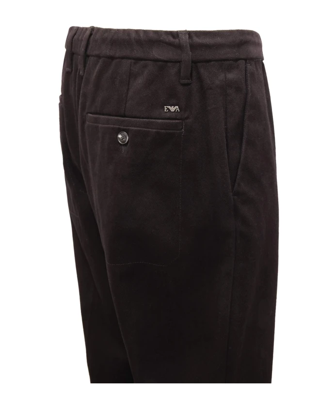 Черные брюки 6r1p67 1ngrz модель Emporio Armani, черный — фото 3