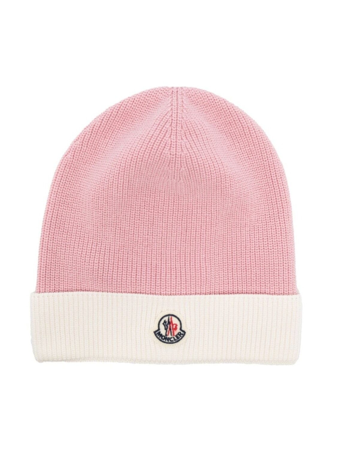 

Moncler Enfant шапка бини в двух тонах, розовый
