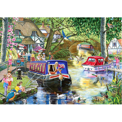 

Пазлы Summer On The River 1000 Piece Puzzle
