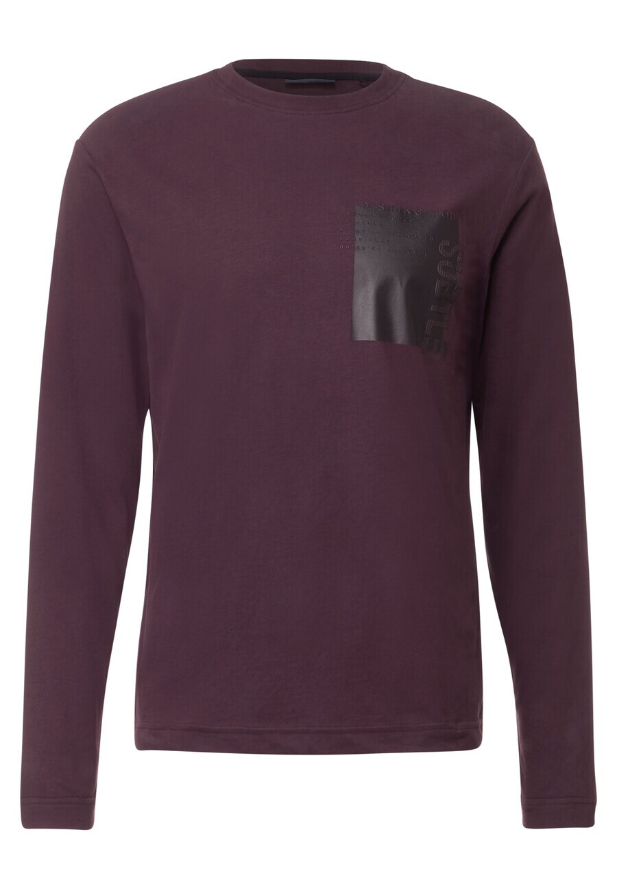 

Футболка Street One MEN, цвет Aubergine