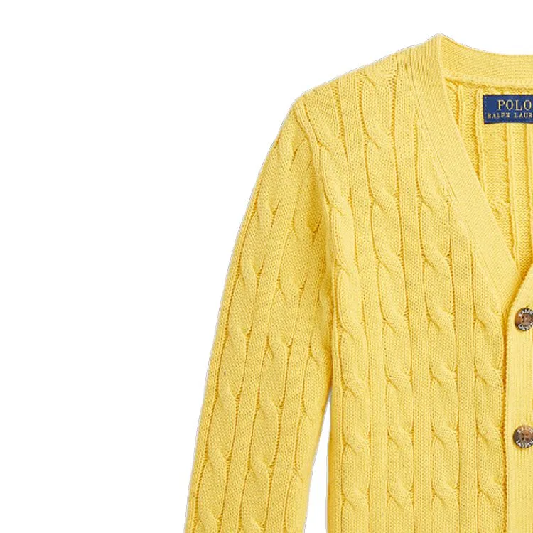 Свитер Oasis Yellow Polo Ralph Lauren Kids — фото 4