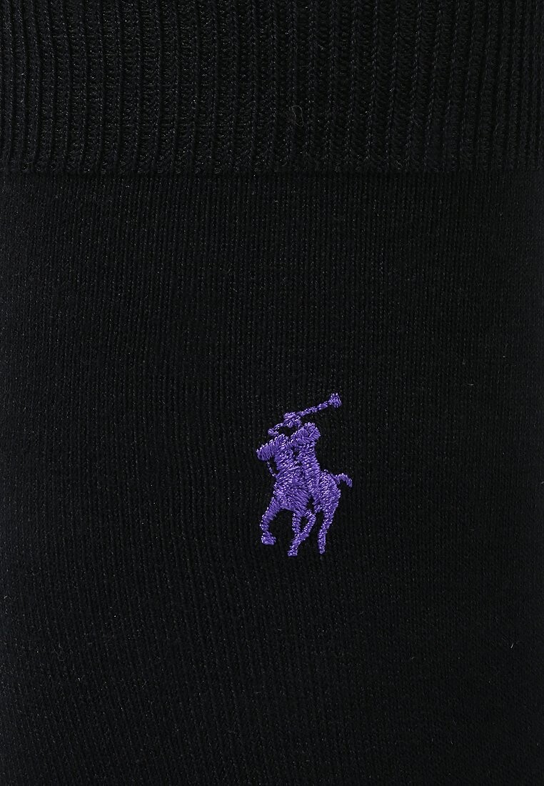 Носки Polo Ralph Lauren, 3 пары, черные — фото 2