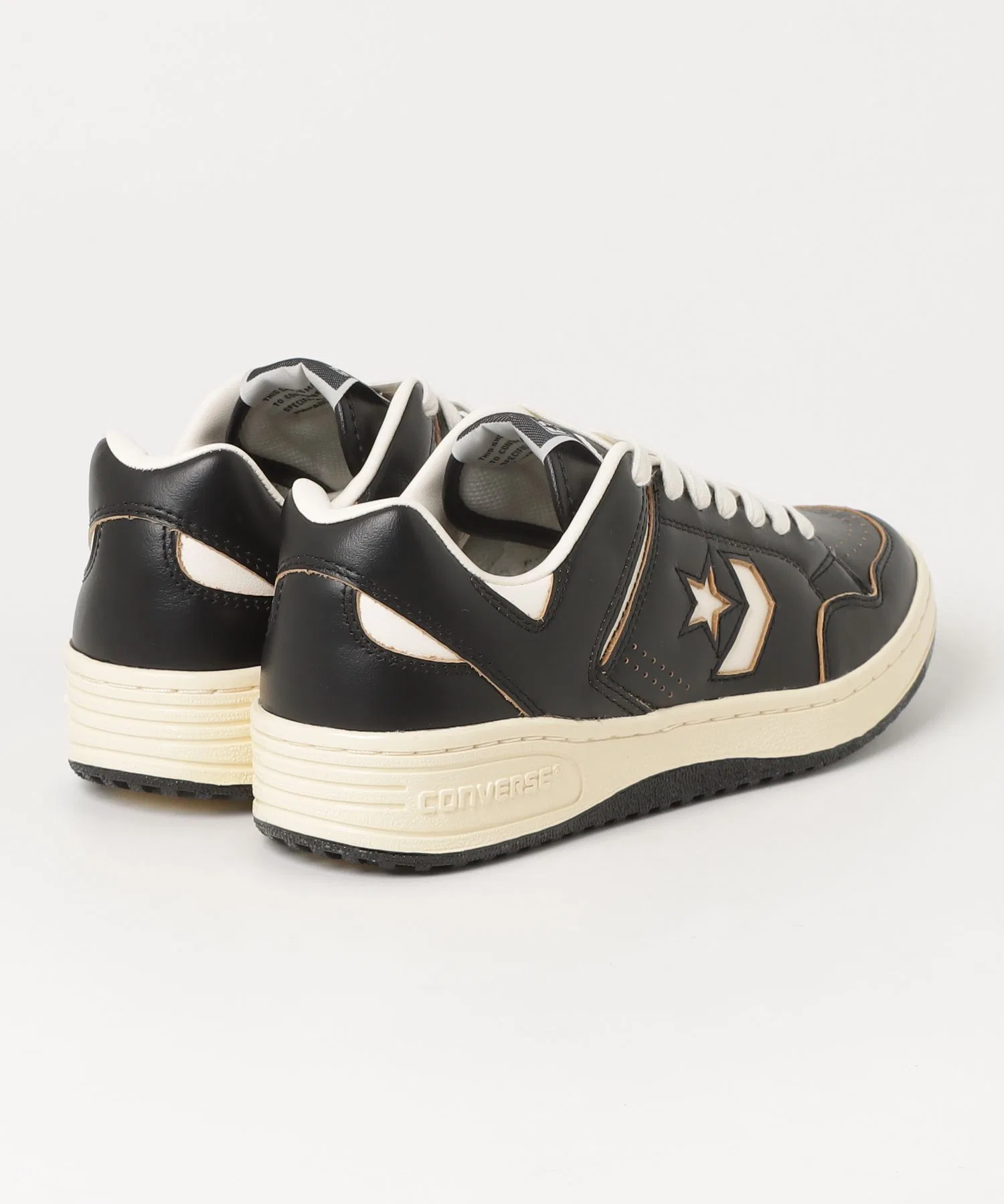 Мужские кроссовки CONVERSE WEAPON CC AG OX кожаные красные — фото 2