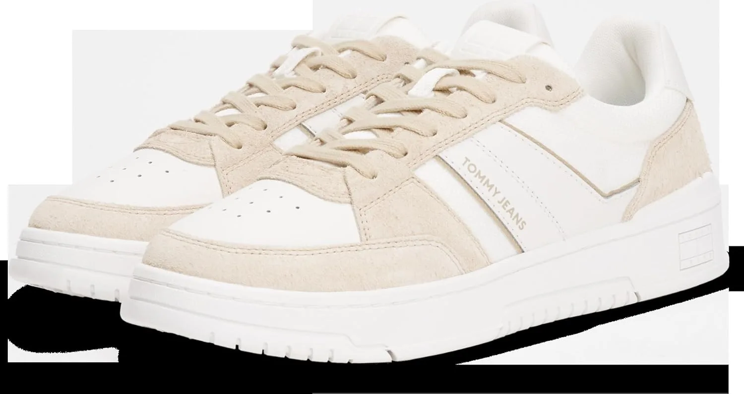 Мужские низкие кеды Tommy Jeans TJM Cupsole Pods Em0em01579, хаки — фото 2