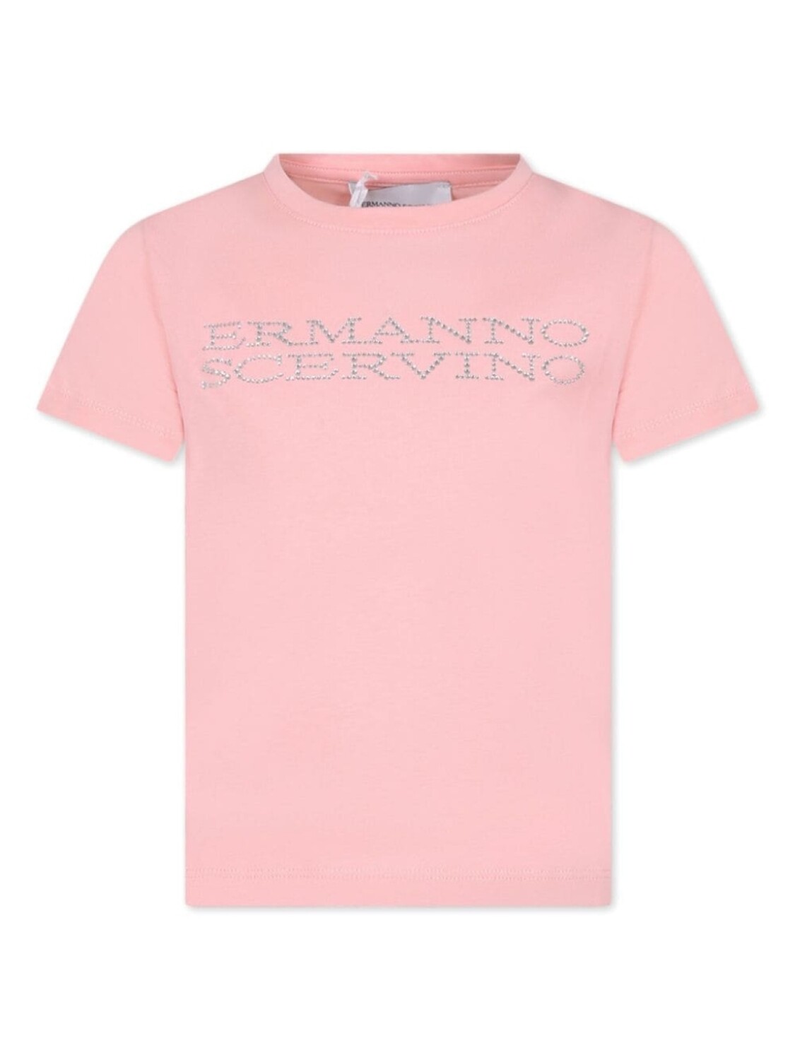 

Ermanno Scervino Junior футболка с логотипом, розовый