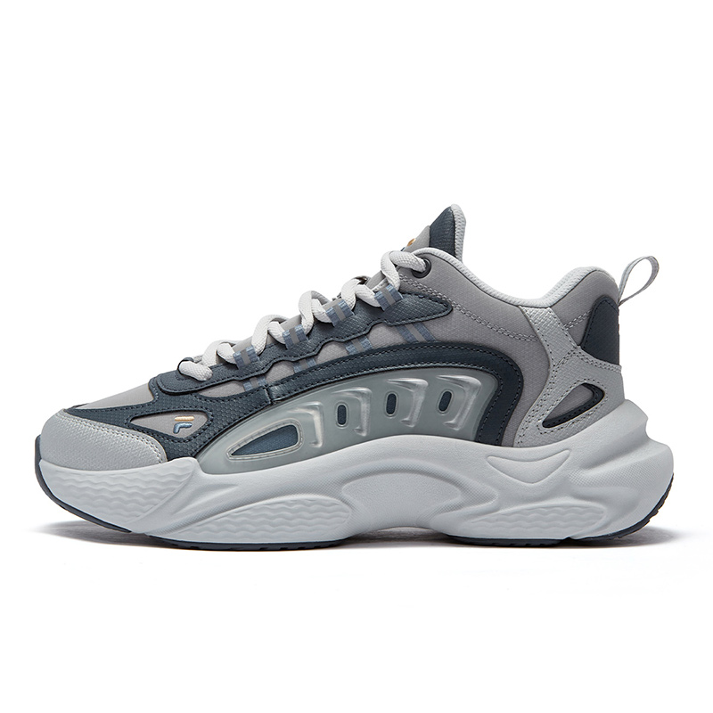 

Низкие повседневные кроссовки SKY TRAIL DX Fishbone Head, мужские, серые FILA FUSION, Gray