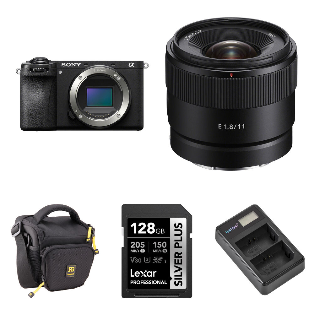 

Беззеркальная камера Sony a6700 Mirrorless Camera with 11mm f/1.8 Lens and Basic