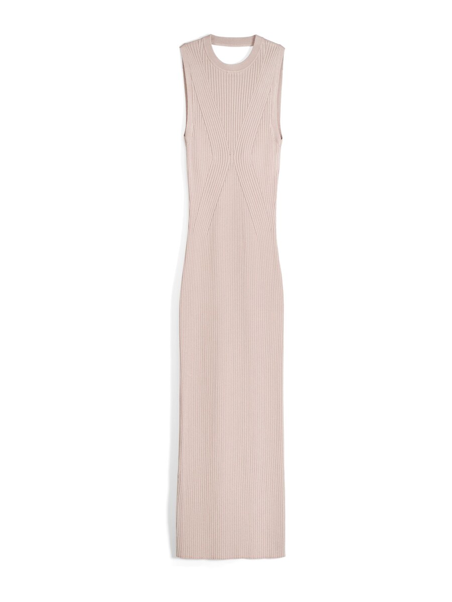 

Вязаное платье Bershka, цвет Nude