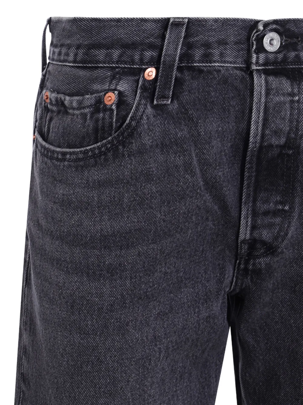 Джинсы 501 90-х годов с застежкой на пуговицы Levi's, синий — фото 3