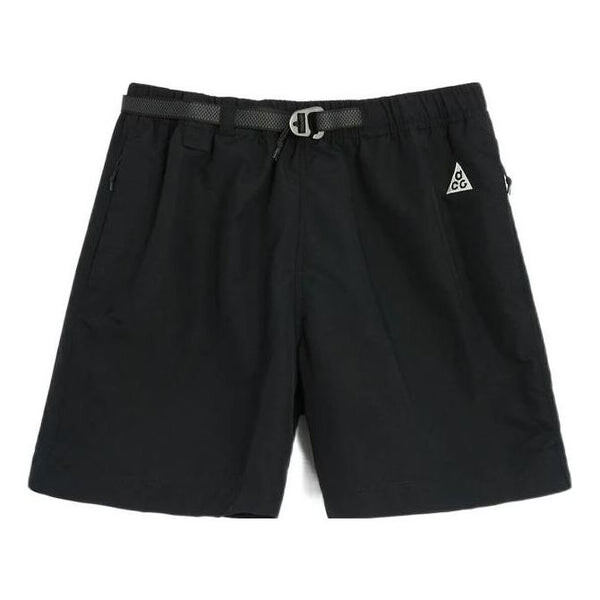 

Шорты acg alphabet solid color breathable casual shorts black Nike, мультиколор