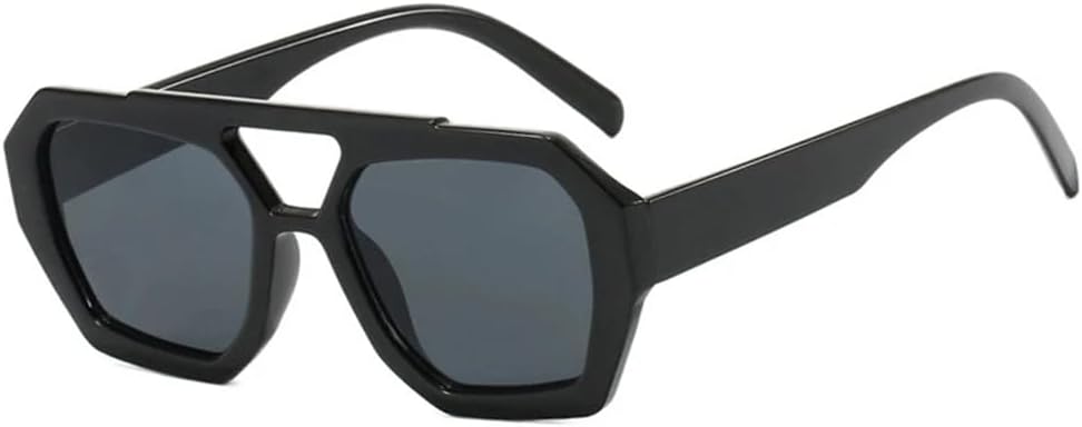 

Солнцезащитные очки UV400 с толстой оправой и двойными перемычками, леопардовый принт, для женщин и мужчин, для бега и занятий спортом на открытом воздухе UYPTK, Black Black