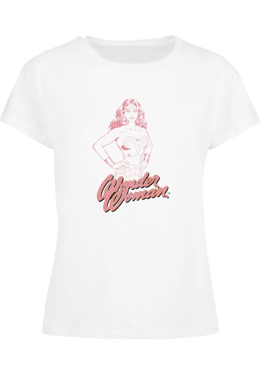 

Рубашка Merchcode Wonder Woman Pink, белый