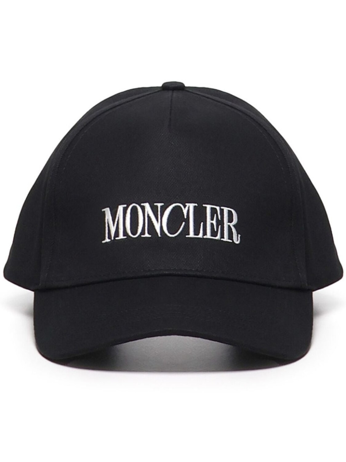 

Moncler кепка с вышитым логотипом, черный