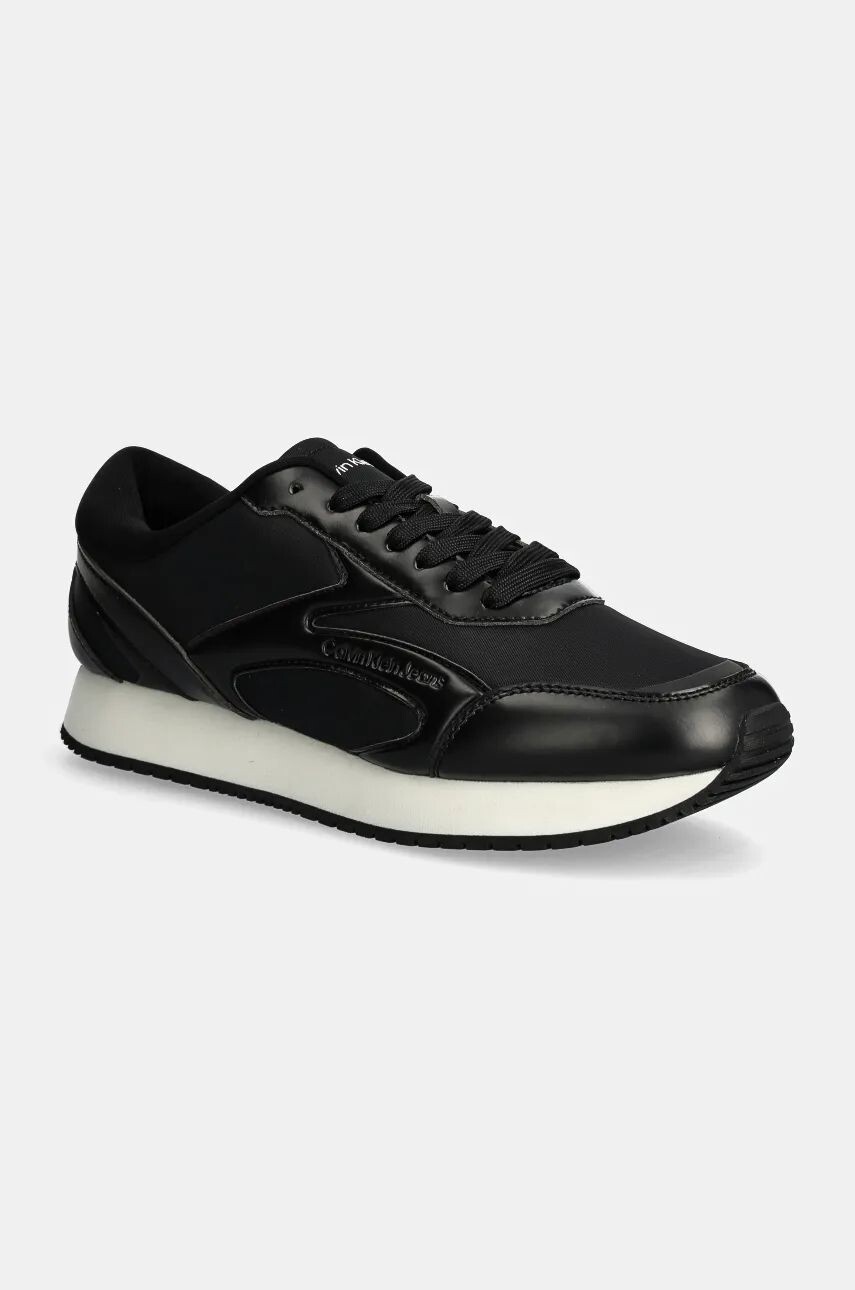 

Кроссовки Calvin Klein Jeans RETRO RUNNER MULTILAYER, черный