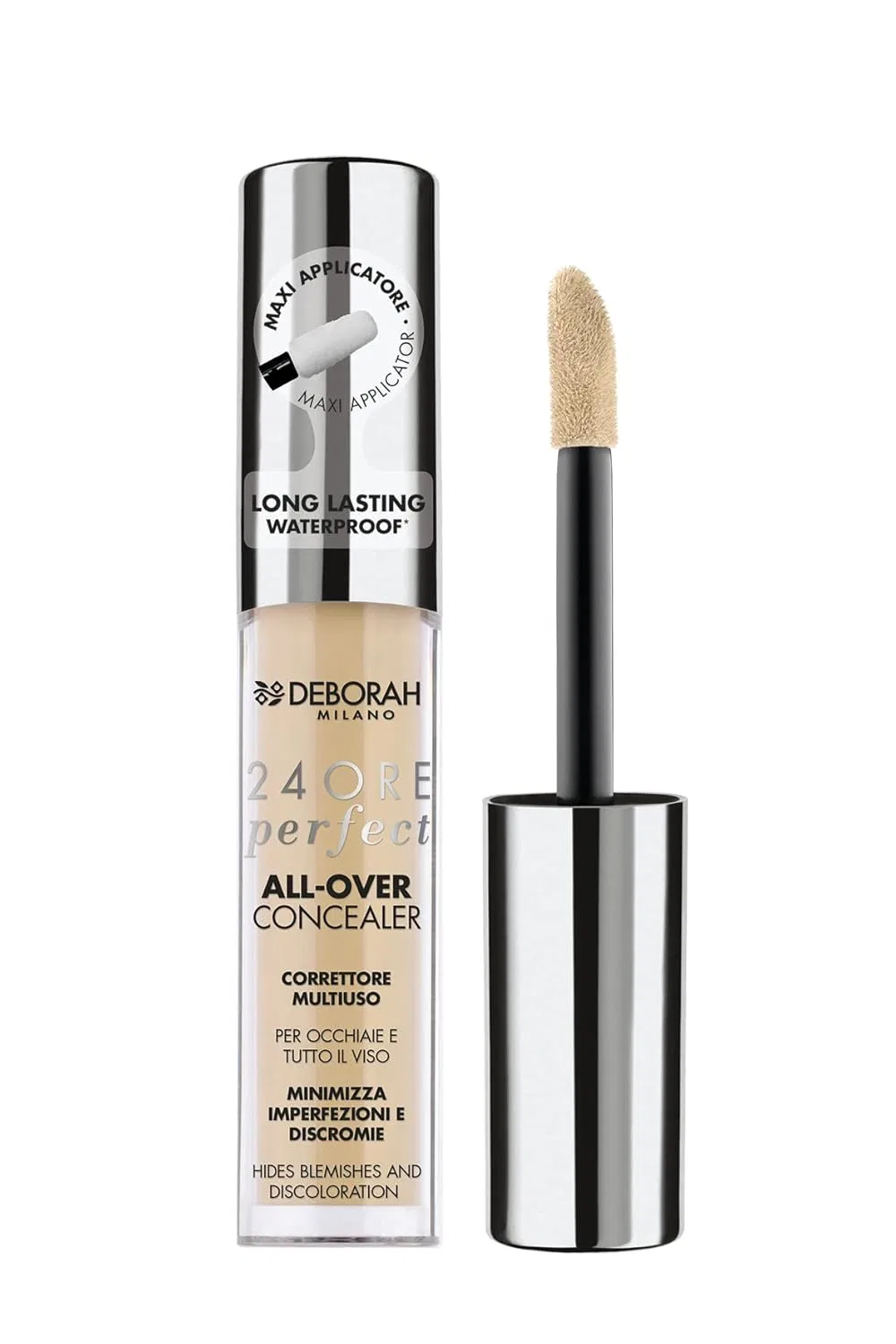 Жидкий консилер Deborah Milano 24 Hours Perfect All-Over Concealer, 2.1 Light Deborah, Light Beige