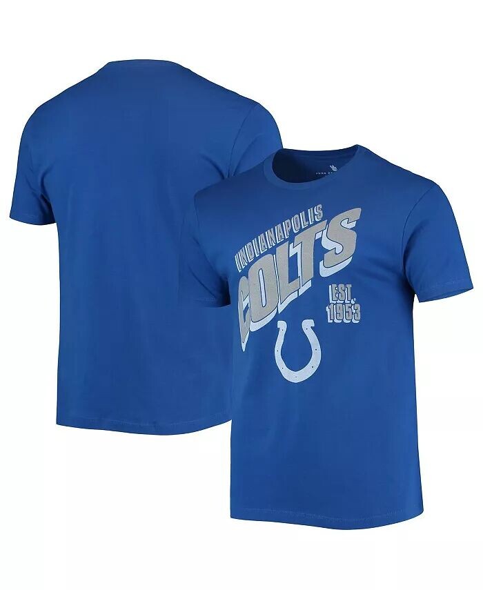 

Мужская футболка Royal Indianapolis Colts с наклоном Junk Food