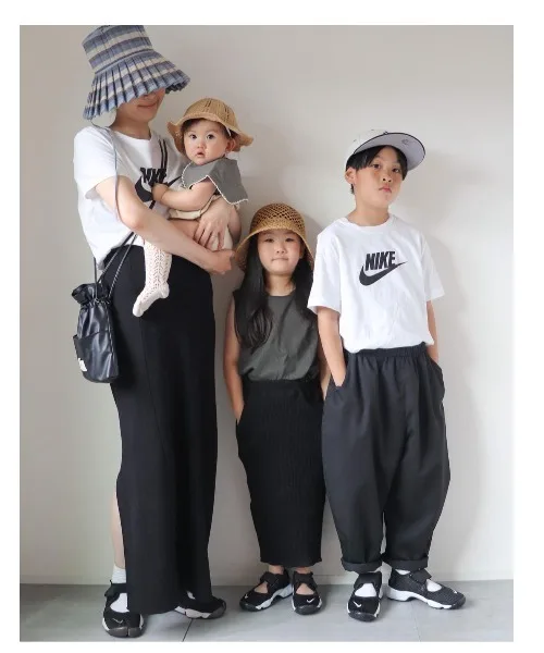 Детские кроссовки с ремешком на липучке Nike Little Rift TD BOYS черные