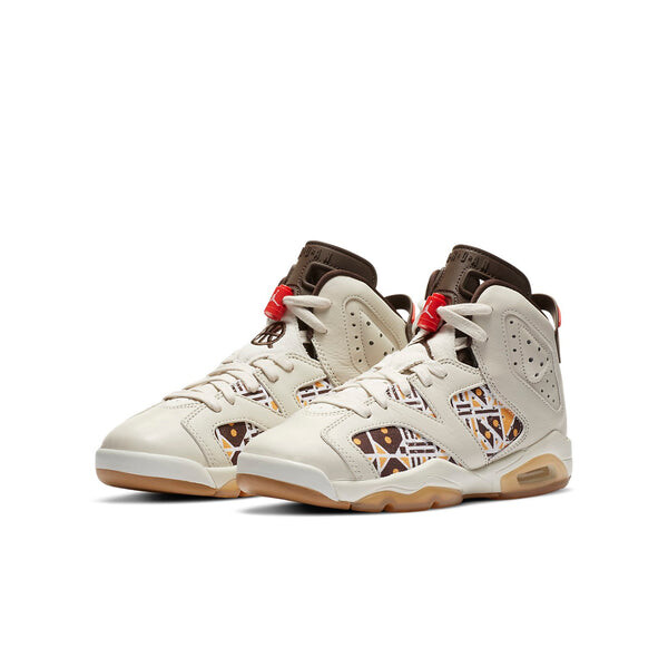 Кроссовки 6 retro 'quai 54 - sail gum' Air Jordan, мультиколор — фото 3
