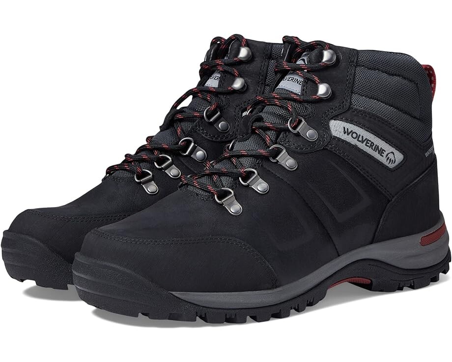 

Походные ботинки Wolverine Heritage Chisel 2 Waterproof Hiker, черный