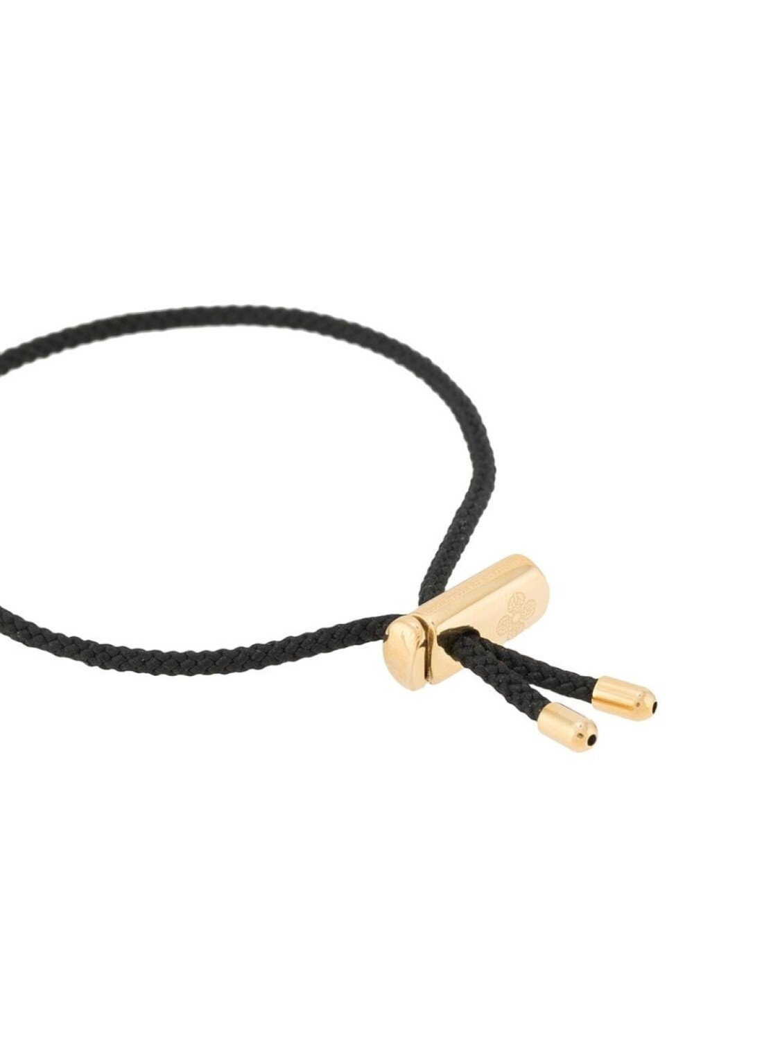 

Плетеный браслет Nialaya Jewelry, черный